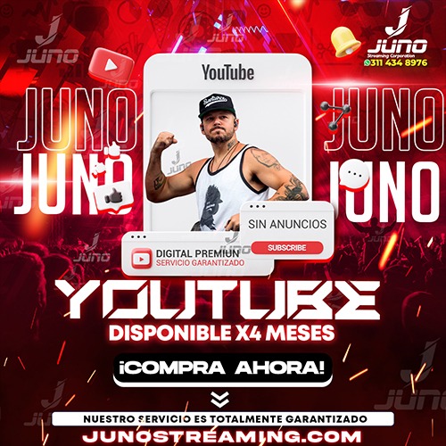 YouTube Premium x1 mes