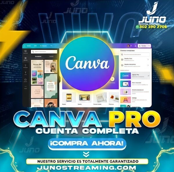 Canva pro x1 mes